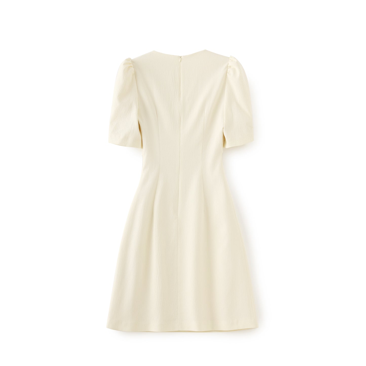 Corinne embossed jacquard mini dress