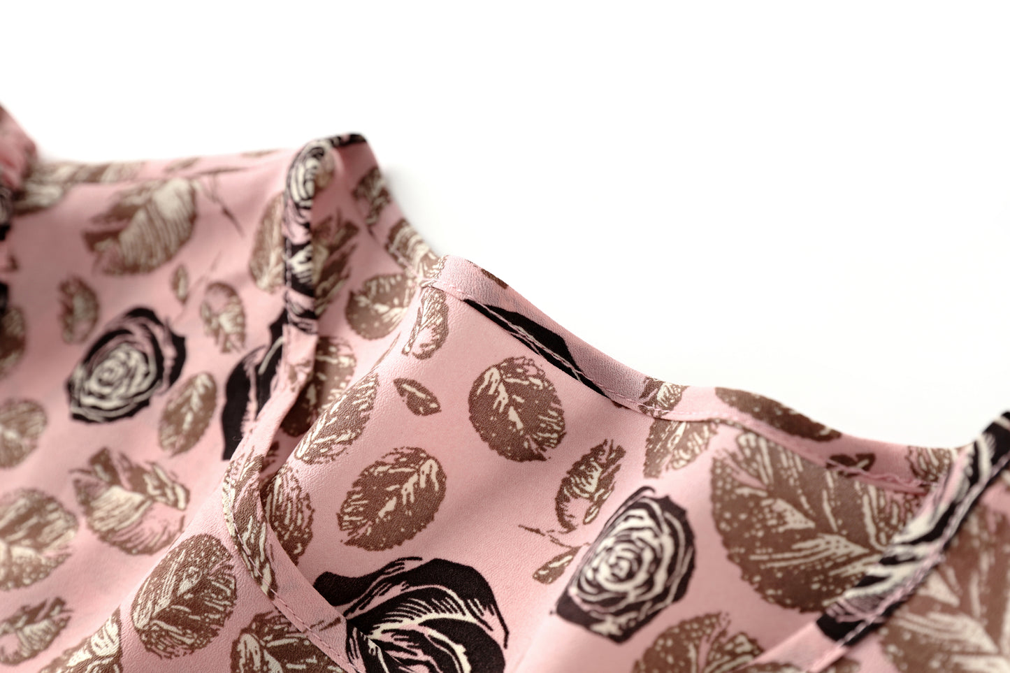 Imilia chiffon sash tie floral flare dress