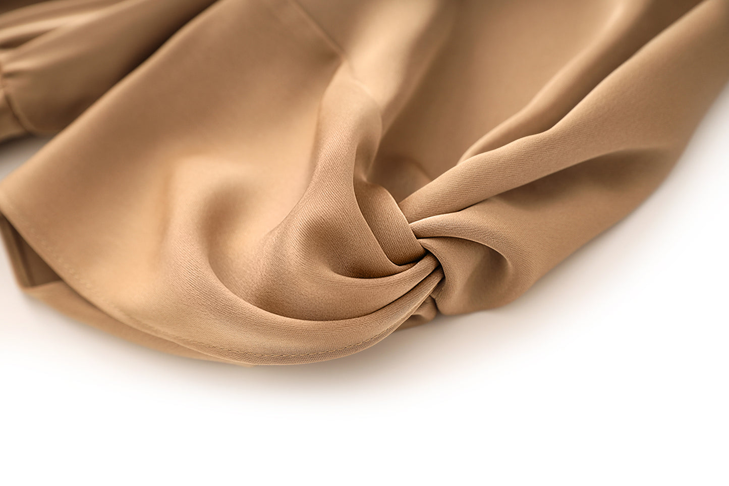 Ava wrapped sleeve dress with gathered elastic waist