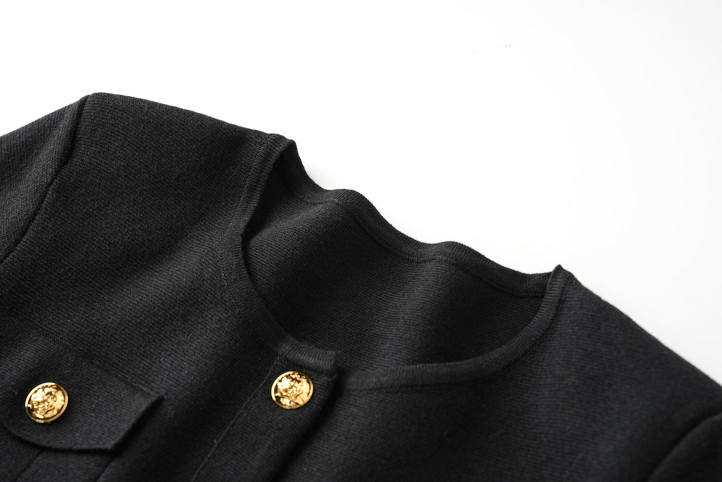 Lorelei knitted button down cardigan with functional pockets