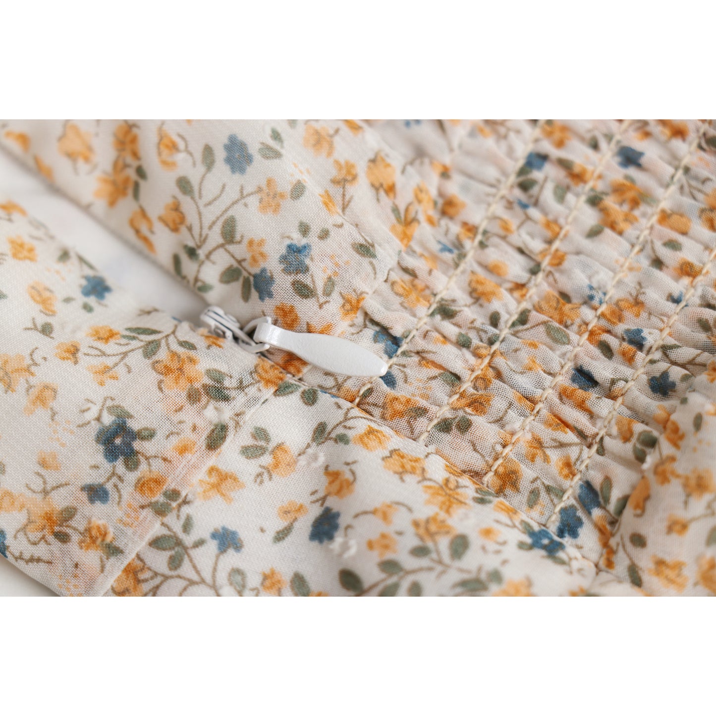 Sancia Puff sleeve floral dress