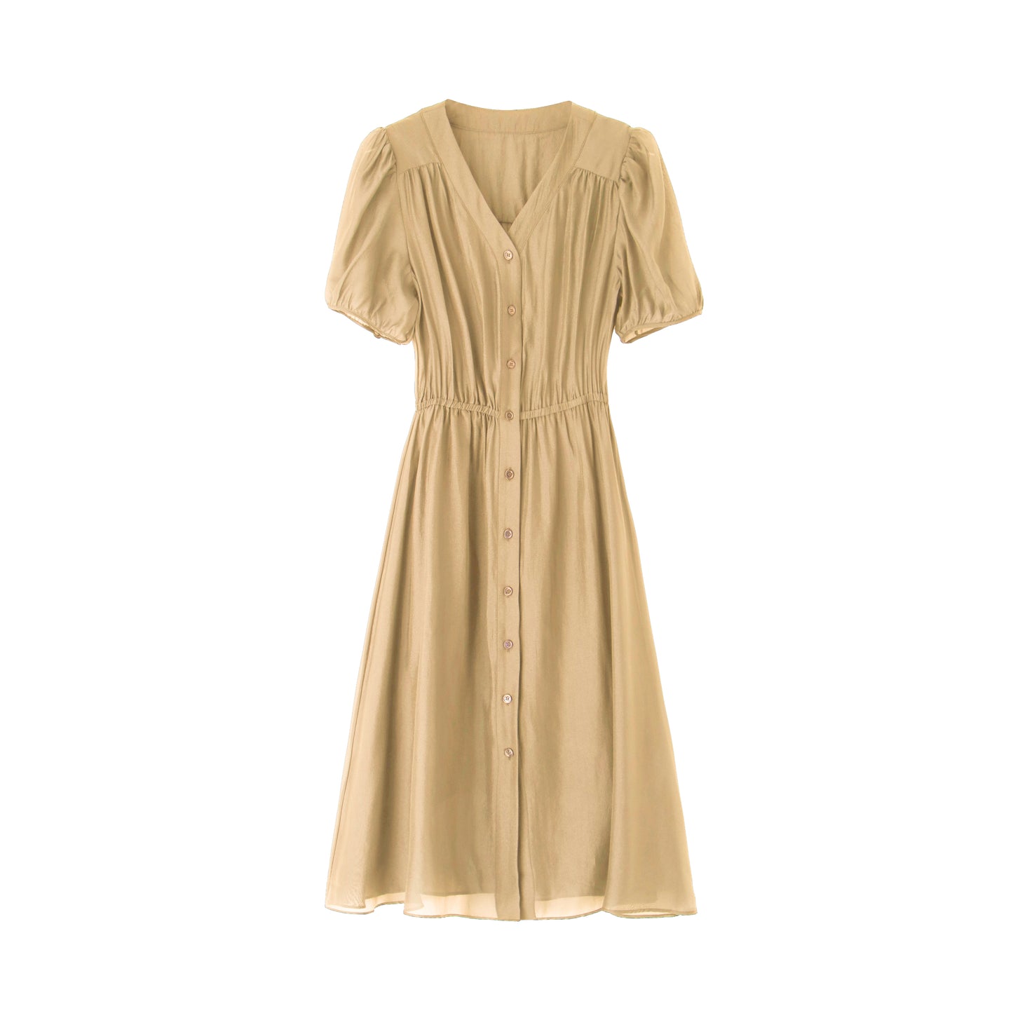 Aretha 2 piece elastic waist dress with inner strap dress