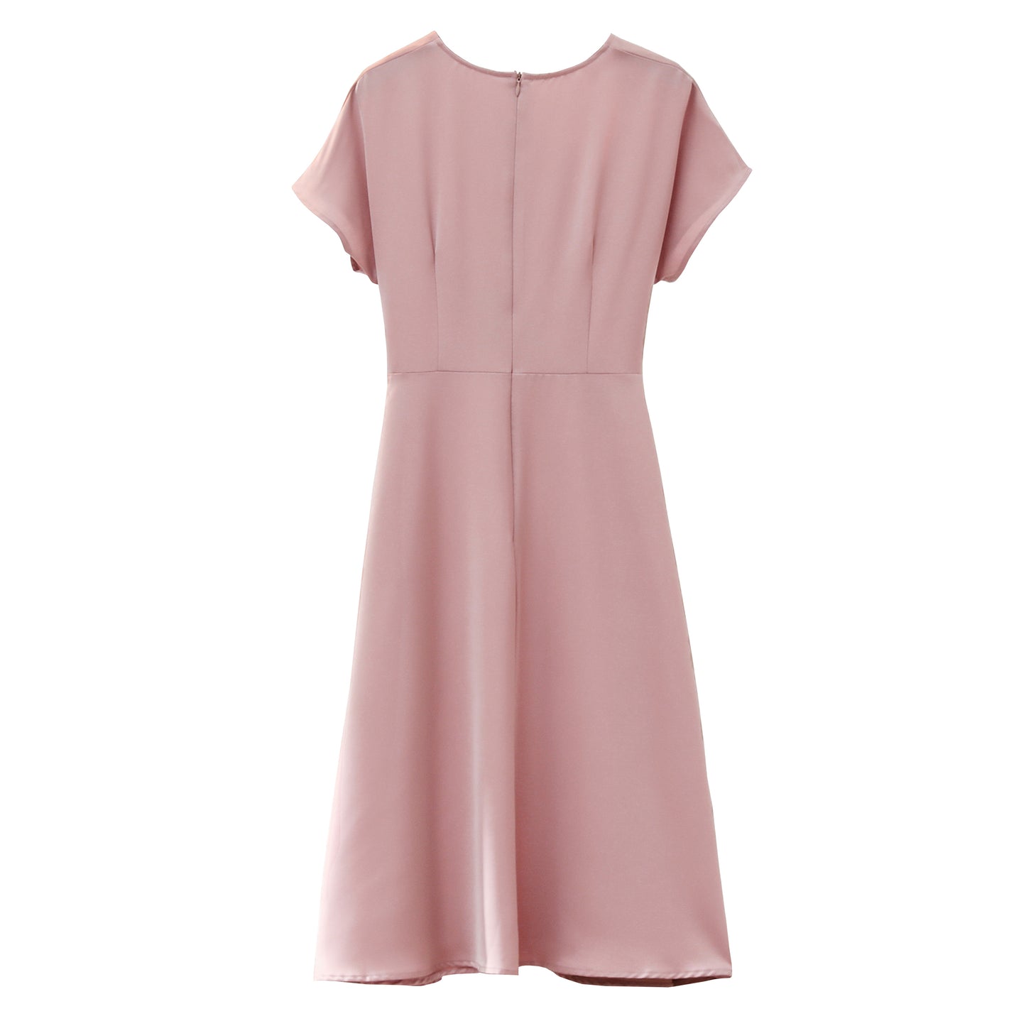 Celia knot front midi dress