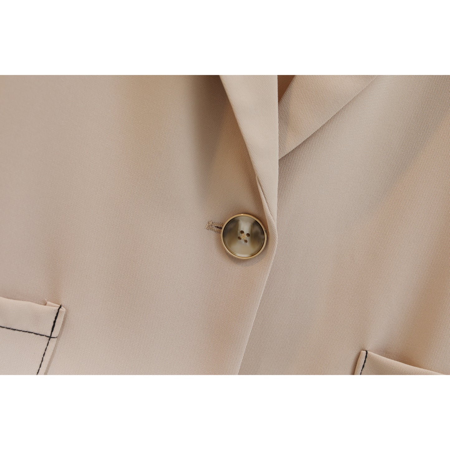 Cinzia Suit blazer with floral cuffs