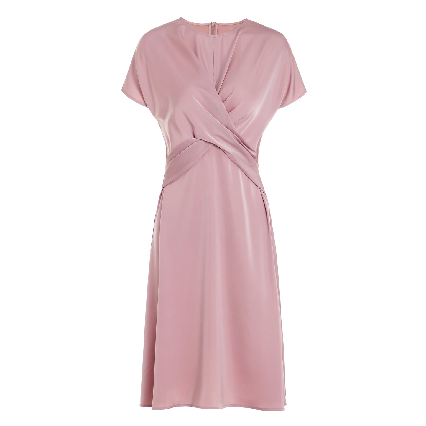 Celia knot front midi dress