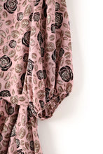 Load image into Gallery viewer, Imilia chiffon sash tie floral flare dress
