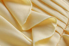Load image into Gallery viewer, Severine V neck chiffon ruffle pleated dress

