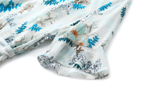 Load image into Gallery viewer, Torill pure silk floral dress with waist belt
