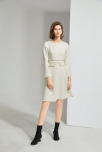 Load image into Gallery viewer, Marta Tweed peplum midi dress
