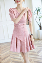 Load and play video in Gallery viewer, Darya layered ruffle hem mini dress
