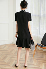 Load image into Gallery viewer, Laia crystal collar dress
