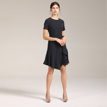 Load image into Gallery viewer, Livia Pinstripe layered dress

