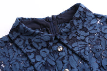 Load image into Gallery viewer, Esme lace overlay A-line dress

