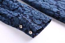 Load image into Gallery viewer, Esme lace overlay A-line dress

